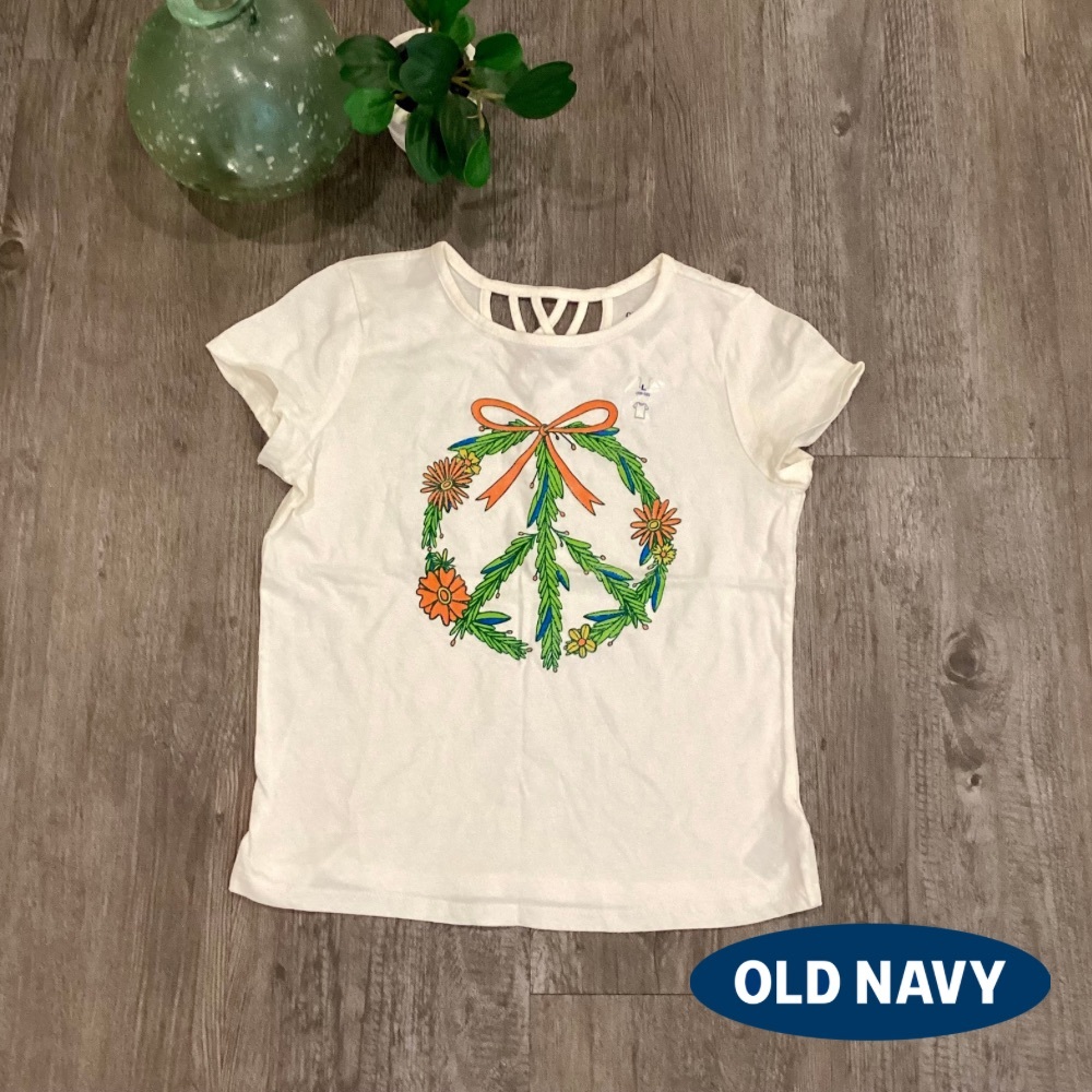 🔥2 for$8🔥 NWT Girls Old Navy Graphic Tee - Size L